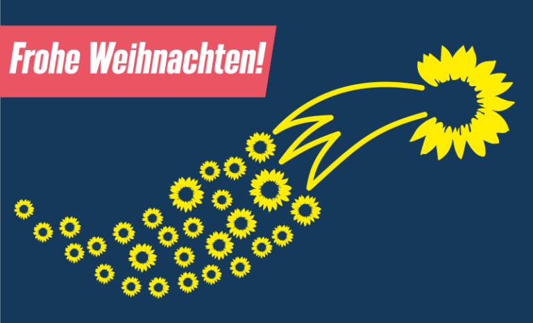 Unser Grünes Team wünscht allen Dettelbachern ein frohes Weihnachtsfest und einen guten Start in das Jahr 2023!