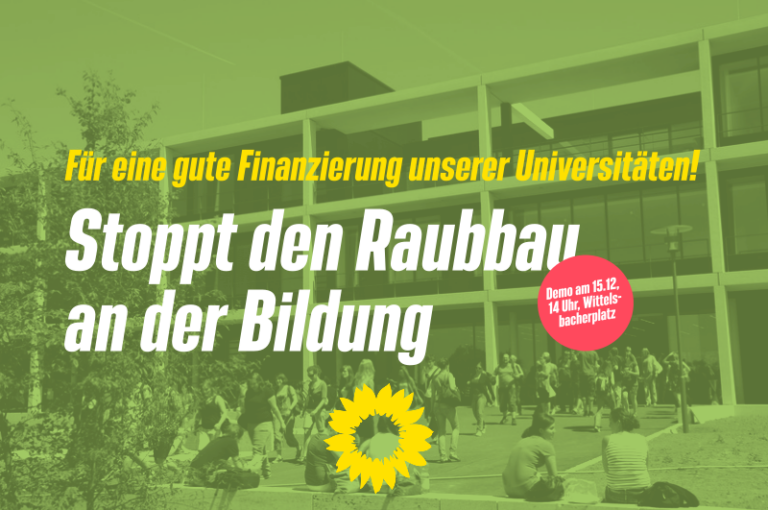 Massive Stellenkürzungen an der Universität Würzburg verhindern!