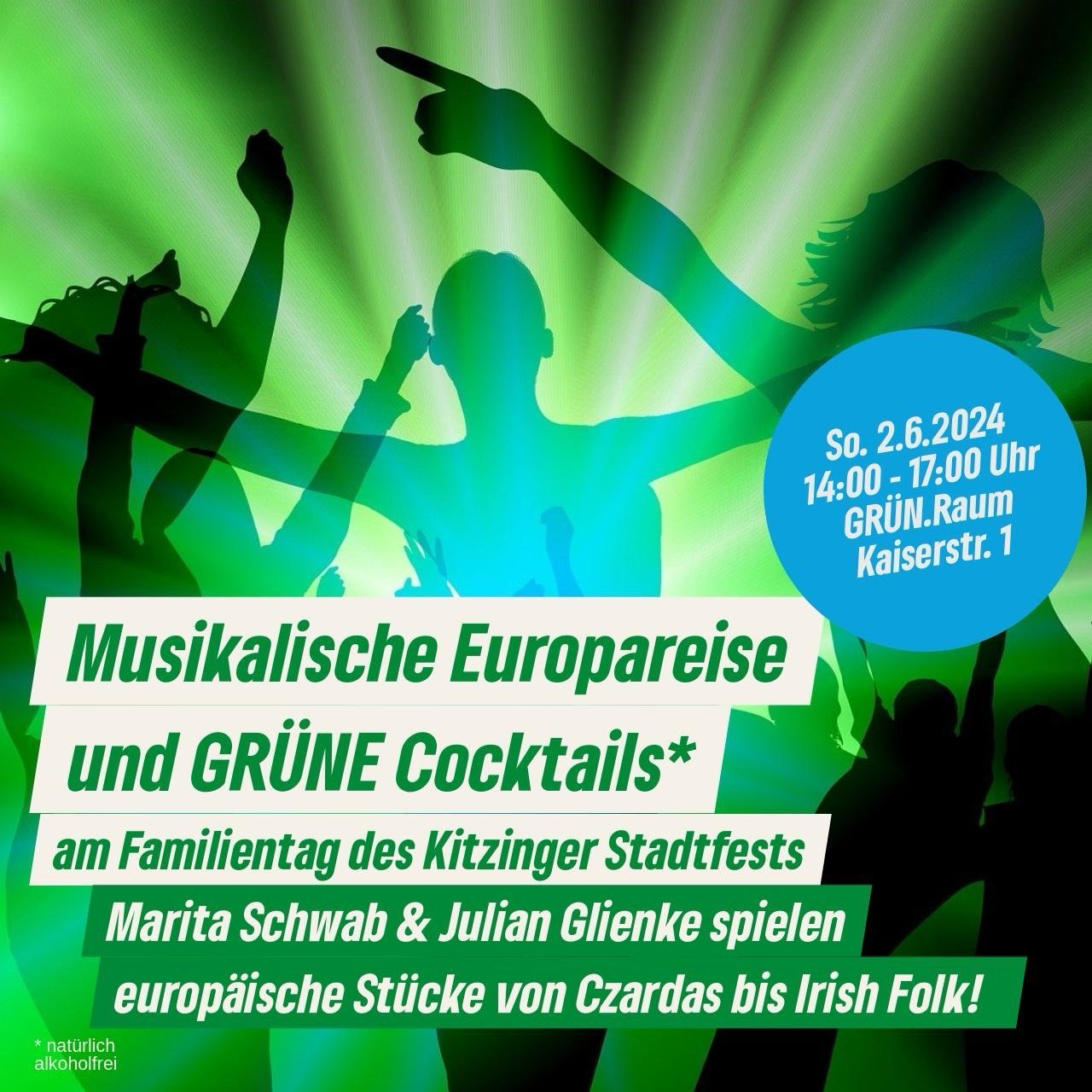 Einladung zu einem Musikgenuss