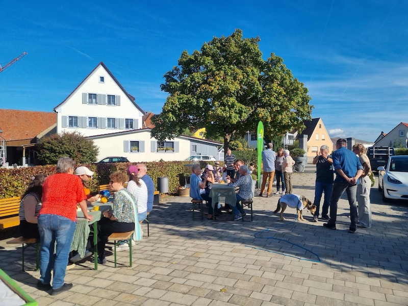 Herbstfest_2026 der Grünen, im Stadtpark Schwarzach, bei herrlichem Spätsommerwetter